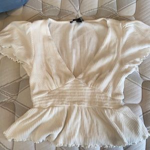 Forever 21 Cute Lowcut Shirt